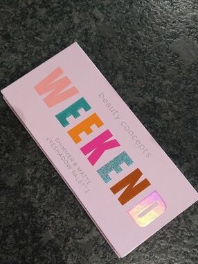 Beauty Concepts Weekend Pink Eyeshadow Palette — Pink Shades